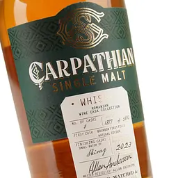Віскі односолодове Carpathian Shiraz 0.7 л 40% - мініатюра 10