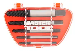 Набір екстракторів для викручування зламаних гвинтів Mastertool (у наборі 5 шт.) 14-1405 - мініатюра 5