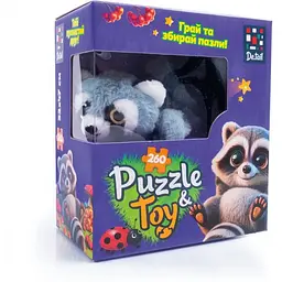 Пазли Єнотик De.tail DT200-09 260 деталей Різнокольоровий shop (4820234767502)