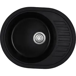 Мийка кухонна HAIBA HB8311-G226 BLACK 570x450x180 (HB0979)
