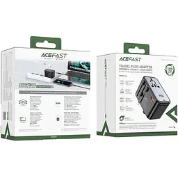 Зарядний пристрій Acefast 5xUSB 75W (3xUSB-C + 2xUSB-A) Gan Z1 Fast Charger (6974316282495) - мініатюра 3