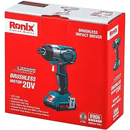 Шуруповерт Ronix 8906 [106874] - мініатюра 8