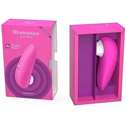 Вакуумний кліторальний стимулятор Womanizer Starlet 3 Pink - мініатюра 6