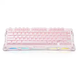 Клавіатура GravaStar Mercury K1 x Kailh Cherry Pink EN BT/WL/USB Sakura Pink (GSK1_P_PNK) - мініатюра 2