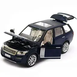 Колекційна металева модель автомобіля Автопром Range Rover з інерцією, світлом та звуком 1:26 - мініатюра 2