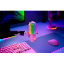 Мікрофон Razer Seiren V3 Chroma Quartz (RZ19-05060300-R3M1) [107175] - мініатюра 5