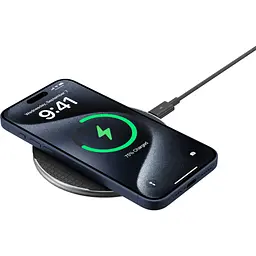 Зарядний пристрій Energizer Qi 15W wireless WCP107 black (WCP107) - мініатюра 5