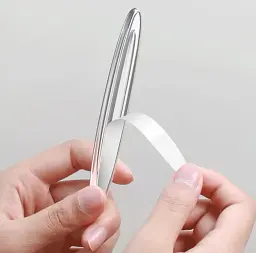 Захисні смужки накладки для автомобіля Baseus Streamlined car door bumper strip CRFZT-02 4 шт. - мініатюра 6