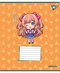 Набір зошитів шкільних YES А5/12 коса лінія Anime girls 25 шт (767989) - мініатюра 4