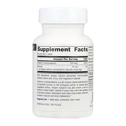 Vitamin K 500 mcg - 100 tabs - мініатюра 2
