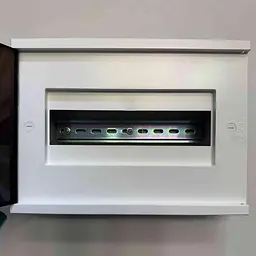 Бокс пластиковий СКІМ 12 модулів вбудований IP40 білий прозора дверка ( С11902023 ) - мініатюра 4