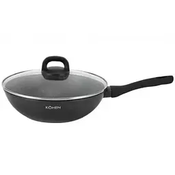 Сковорода Kohen Profi-T WOK 28 см з кришкою (KN91125)