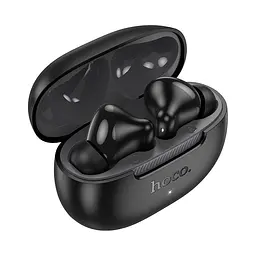 Навушники бездротові Hoco EQ24 Estrella Bluetooth TWS стереогарнітура в кейсі чорні - мініатюра 2