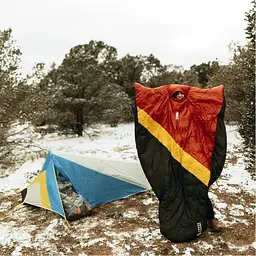 Спальник Sierra Designs Nitro Quilt 800F 20 Regular Чорний-Червоний - мініатюра 7