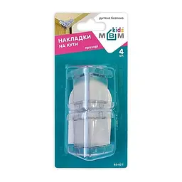 Накладки на кути MBM Kids 4 шт прозорі (BS-02 T) - мініатюра 2