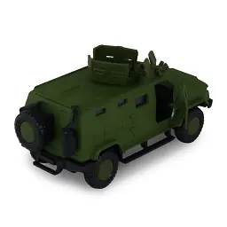 Модель серії "Шеврони Героїв" – КОЗАК 2М1 – "ГУР МО" - мініатюра 2