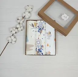 Пелюшки дитячі a.l.babybox Ловець снів 50х80 см 3 шт. Різнокольоровий (NA 18169581)