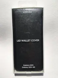 Чохол-книжка Official LED View Wallet Cover EF-NG985PBEGRU для Samsung Galaxy S20 Plus (6.7") Чорний - мініатюра 6