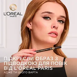 Підводка для контурів очей L’Oréal Paris Haute Precision 1 мл чорна - мініатюра 6