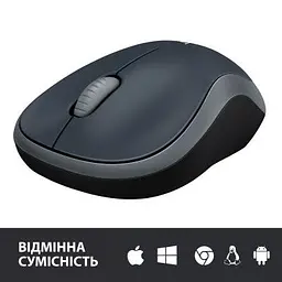 Комп'ютерна мишка Logitech M185 swift grey (910-002238) - мініатюра 5