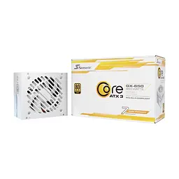 Блок живлення Seasonic 650W WHITE (CORE GX-650-ATX31-WHITE) - мініатюра 2