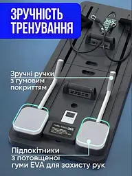 Фитнес-доска 5в1 многофункциональная для тренировок 106 х 41 х 7 см, Тренажер реформер силовой домашний для пилатеса и фитнеса + - миниатюра 2
