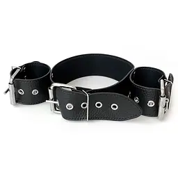 Нашийник з натуральною шкірою Art of Sex - Bondage Collar with Handcuffs Art of Sex SO6618 95289 - мініатюра 6