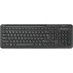 Клавіатура XTRIKE ME KB-303 UA бездротова Bluetooth+2.4G,105 кл. чорна (KB-303UA)