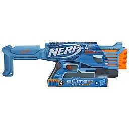 Бластер Hasbro Nerf Elite 2.0 Tetrad QS 4, з 4 стрілами (F5025) - мініатюра 3
