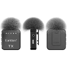 Мікрофонна радіосистема Earldom ET-MC12 Black [149922] - мініатюра 2