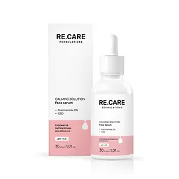 Сироватка заспокійлива для обличчя Calming Solution Face serum RE.CARE 30 мл