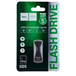 Флеш-накопичувач Hoco UD5 USB 3.0 - 32GB Сірий - мініатюра 4