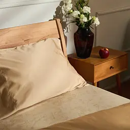 Простирадло на резинці MBM HOME Теплий ліс 160x200 см світло-бежеве (BL-FS-67 DUNE/PRINT)