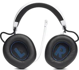Ігрова гарнітура JBL Quantum 910P Console Wireless (JBLQ910PWLWHTBLU) - мініатюра 5