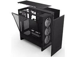 Корпус NZXT H5 Flow RGB Black (CC-H52FB-R1) - мініатюра 4