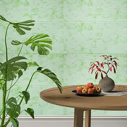 Панель стінова Sticker Wall 3D 700х700х5мм МАРМУР зелений D SW-00002441 - мініатюра 5