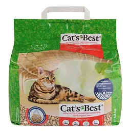 Наповнювач туалету для котів Rettenmaier Cats Best Original 10 л древесний - мініатюра 2