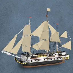 Конструктор Reobrix Корабель Індевор (66048) [160783] - мініатюра 7