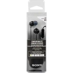Навушники MDR-EX15AP, Black, Mini jack 3.5 мм, мікрофон Sony teh0027965 - мініатюра 4