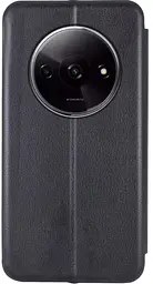 Чохол книжка Xiaomi Redmi A3 еко-шкіра Premium Case для смартфона Чорний - мініатюра 2