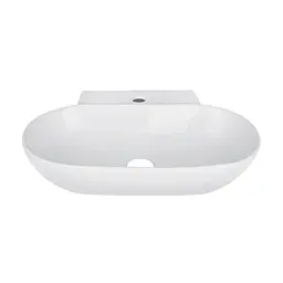 Умивальник Qtap Cardinal 565x400x130 White QT0411K177WN, Білий - мініатюра 3