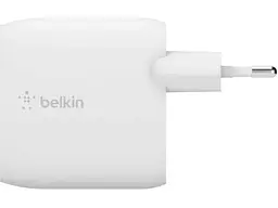 Мережевий зарядний пристрій Belkin Boost Up Charge Dual USB-A Wall Charger 24 W + Lightning White (WCD001VF1MWH) - мініатюра 2