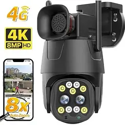 Камера відеоспостереження Kipo Boavision D4W4MP вулична поворотна - мініатюра 4