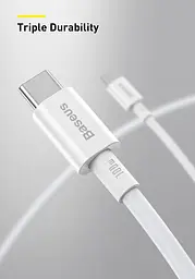 Кабель Baseus Superior Series Fast Charging USB-C to USB-C 100W 1m Black (CATYS-B01) [77818] - мініатюра 4