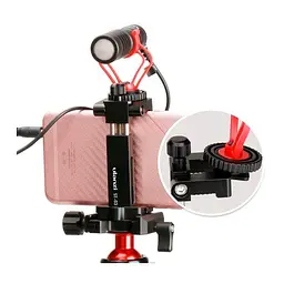 Тримач для телефона Ulanzi Vijim Pocket Arca Swiss Phone Tripod Mount Black UV-0595 ST-03 Black - мініатюра 5
