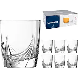 Набір склянок Luminarc Ascot низьких 300 мл х 6 шт (N0757)