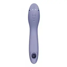 Лубрикант Womanizer OG Lilac + 50 мл - Вакуумний вибратор для точки G, 17,6 см фиолетовый - миниатюра 8