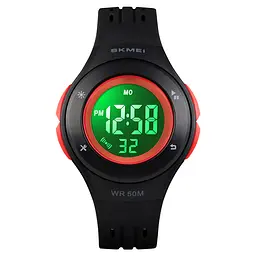 Наручний годинник дитячий 1455BK Black Skmei acs0030734 - мініатюра 2