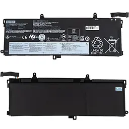 Батарея для ноутбука Lenovo L18M3P71 (ThinkPad T590 T15 Gen 1 P15s Gen 1) 11.52V 4950mAh 57Wh Чорний - мініатюра 2