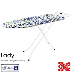 Дошка для прасування Casa Si Lady 122x38 White/Blue Crystals (CS93574R267)
